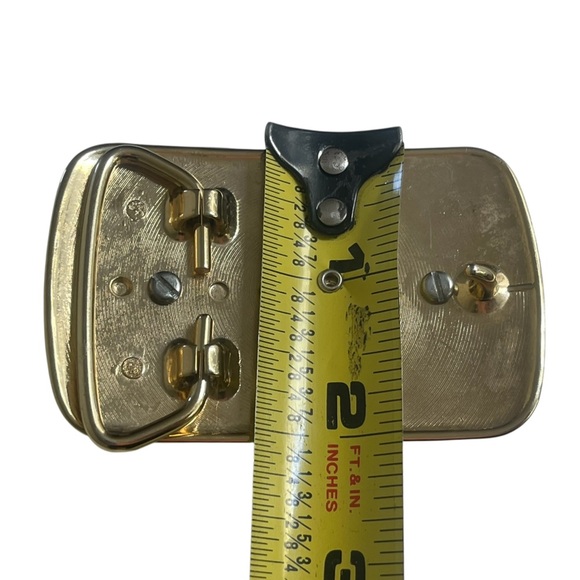 Banded Agate Metal Belt Buckle - Picture 5 of 7